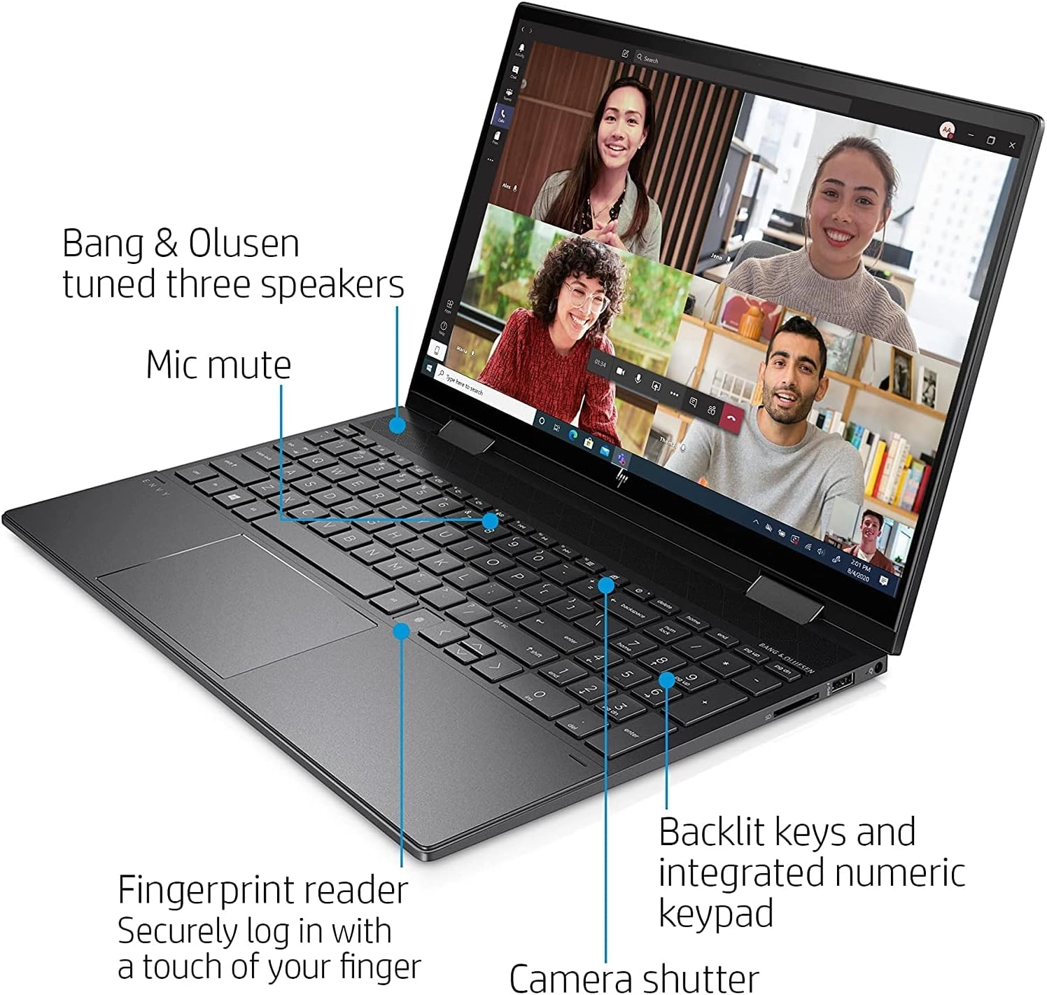 Envy x360 - 15.6'' Core i7-1255U 32GB DDR4 1TB SSD