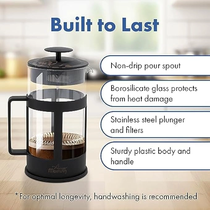French Press - 800 Ml 27 Oz 3 Cup