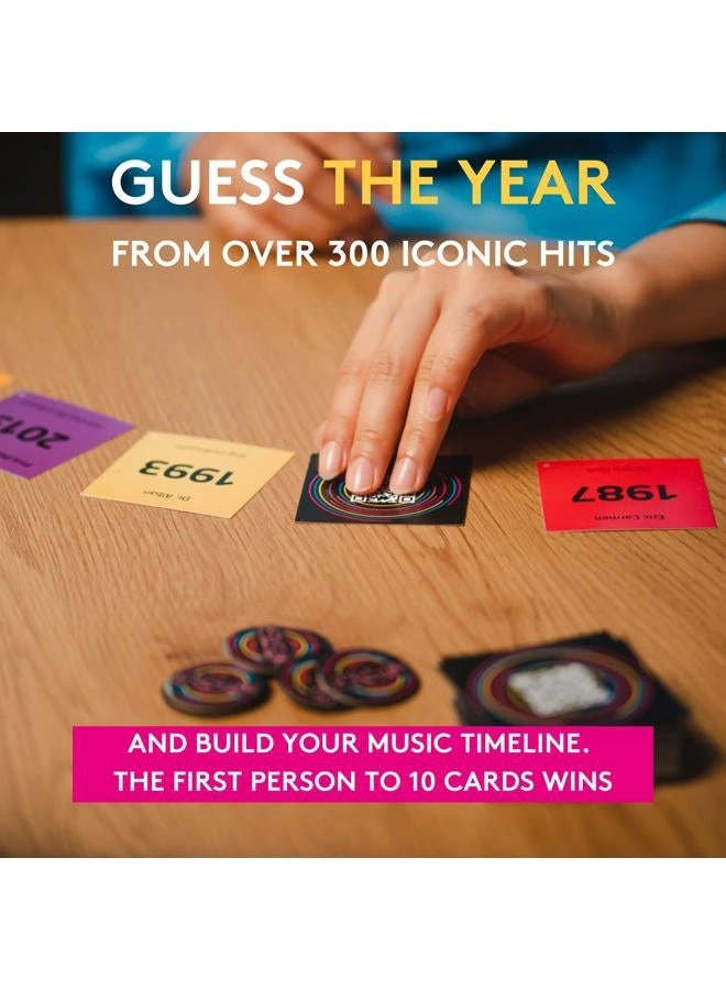 Hitster - 2-10 Players 300 Plus Iconic Hits