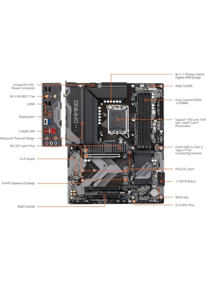 B760 GAMING X AX - LGA 1700 DDR5