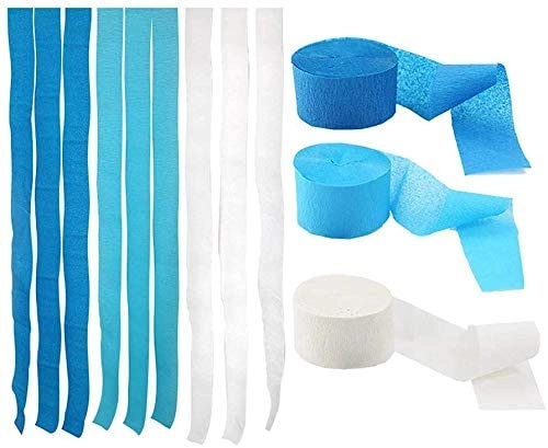 Crepe Paper Streamer - 3 Rolls Birthday