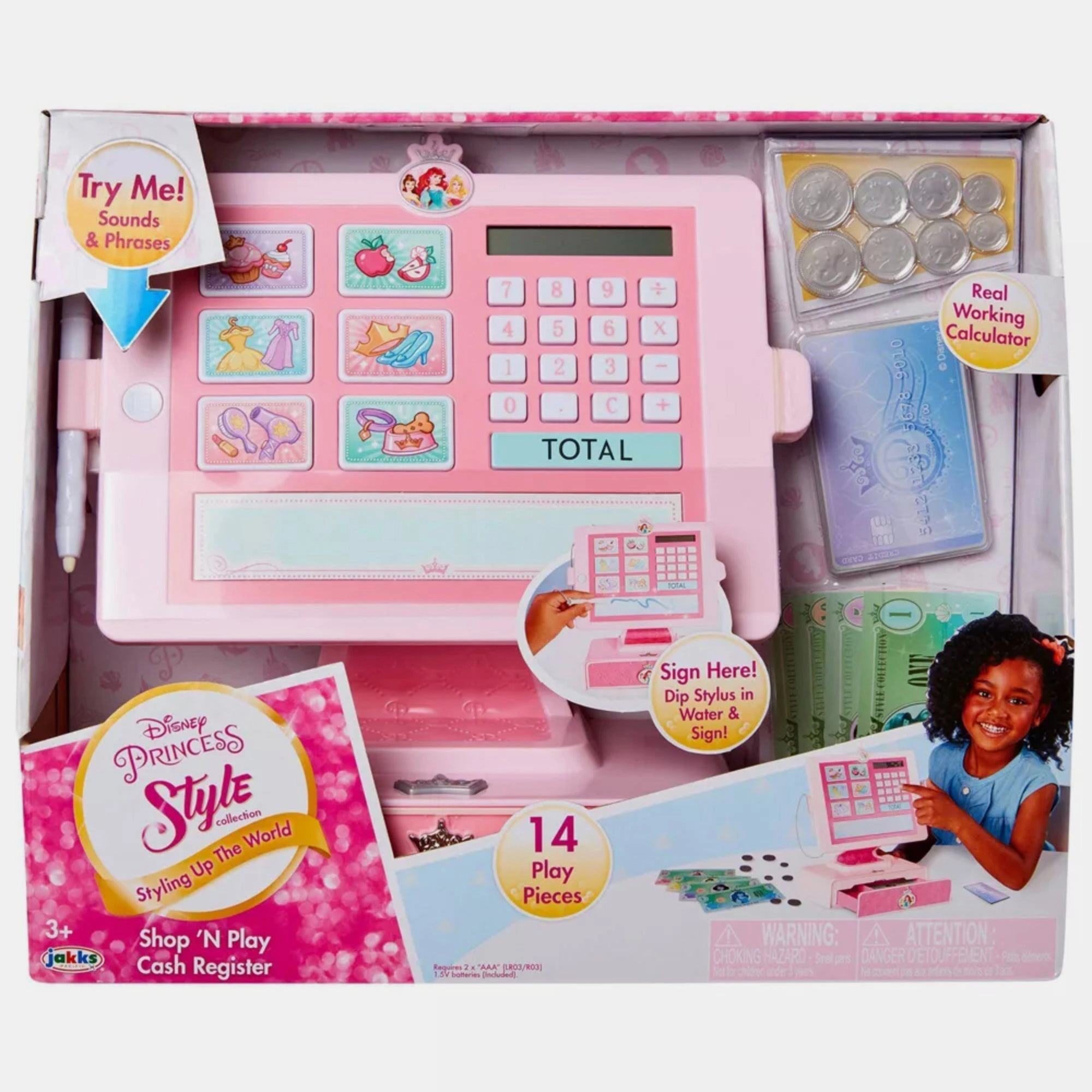 Disney Style Collection Cash Register - 16 pcs