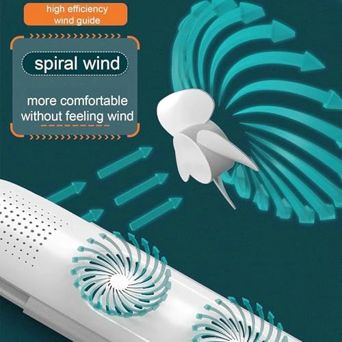 Air Conditioner Deflector - Dual Fans Foldable Adjustable 74 to 102 cm