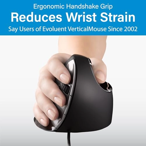 VerticalMouse D Ergonomic Mouse - Wireless