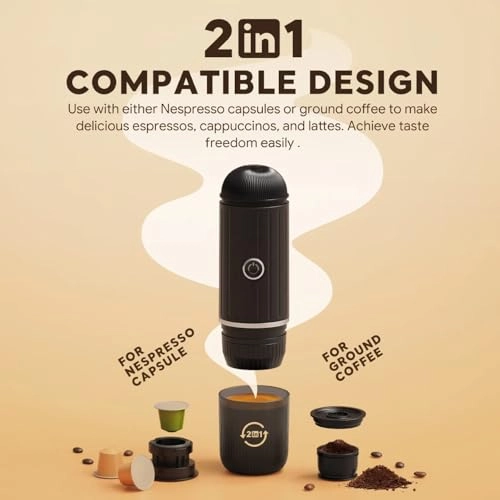 ME2218 - 1 Cups NS Capsules and Ground Coffee