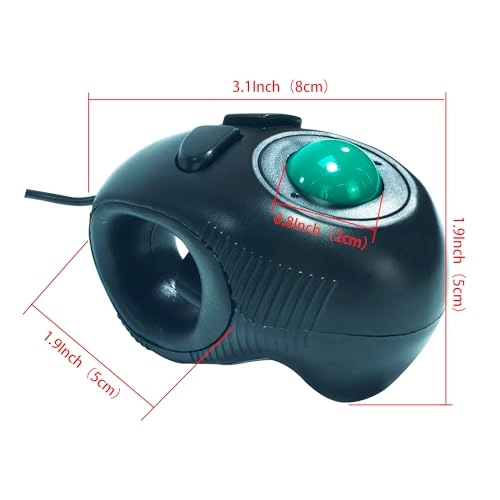 Y-01 - Wired trackball mouse USB 2.0 400/600/800/1000 DPI