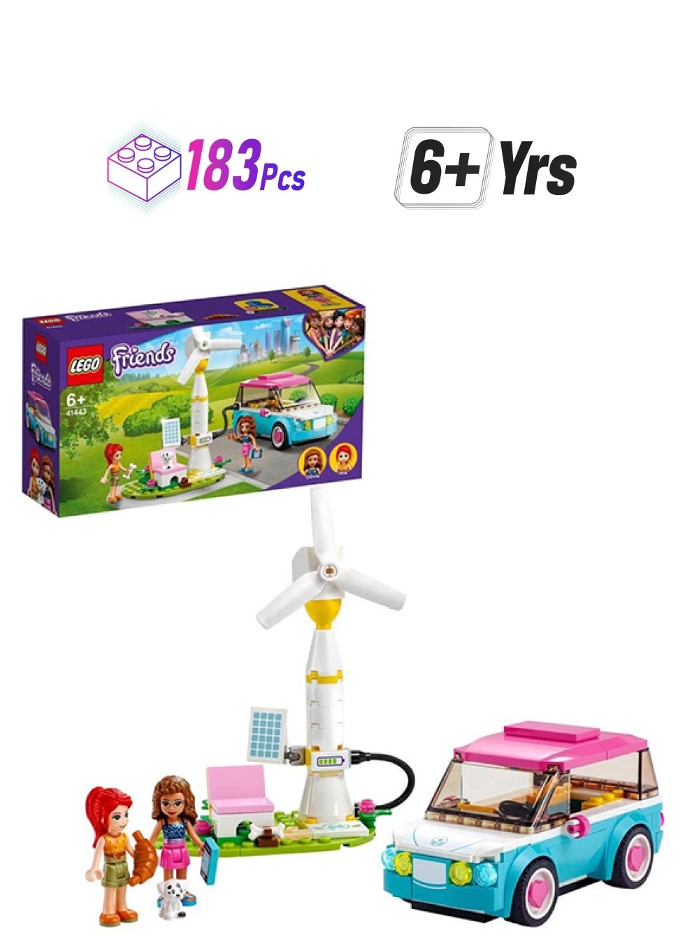 LEGO Olivia's Electric Car - Vehicle 183 pcs