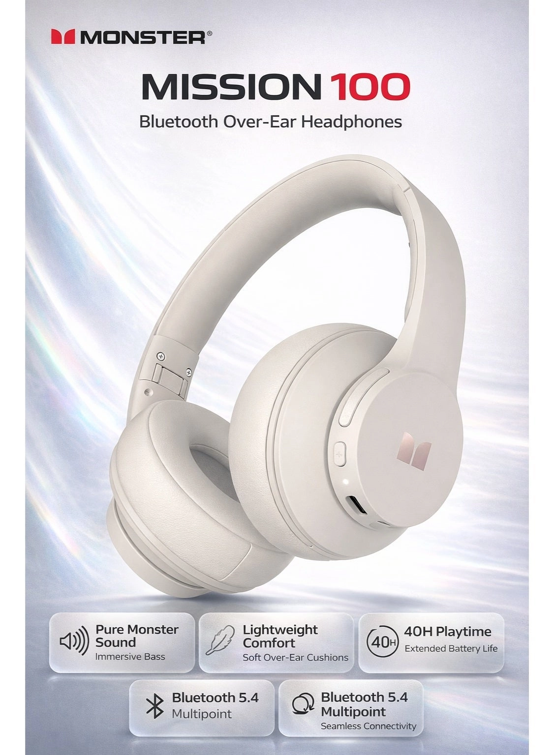 Monster Cable Mission 100 Wireless Headset