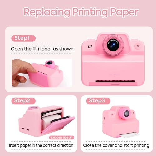 Kids Camera Instant Print - 2.4 Inches Portable