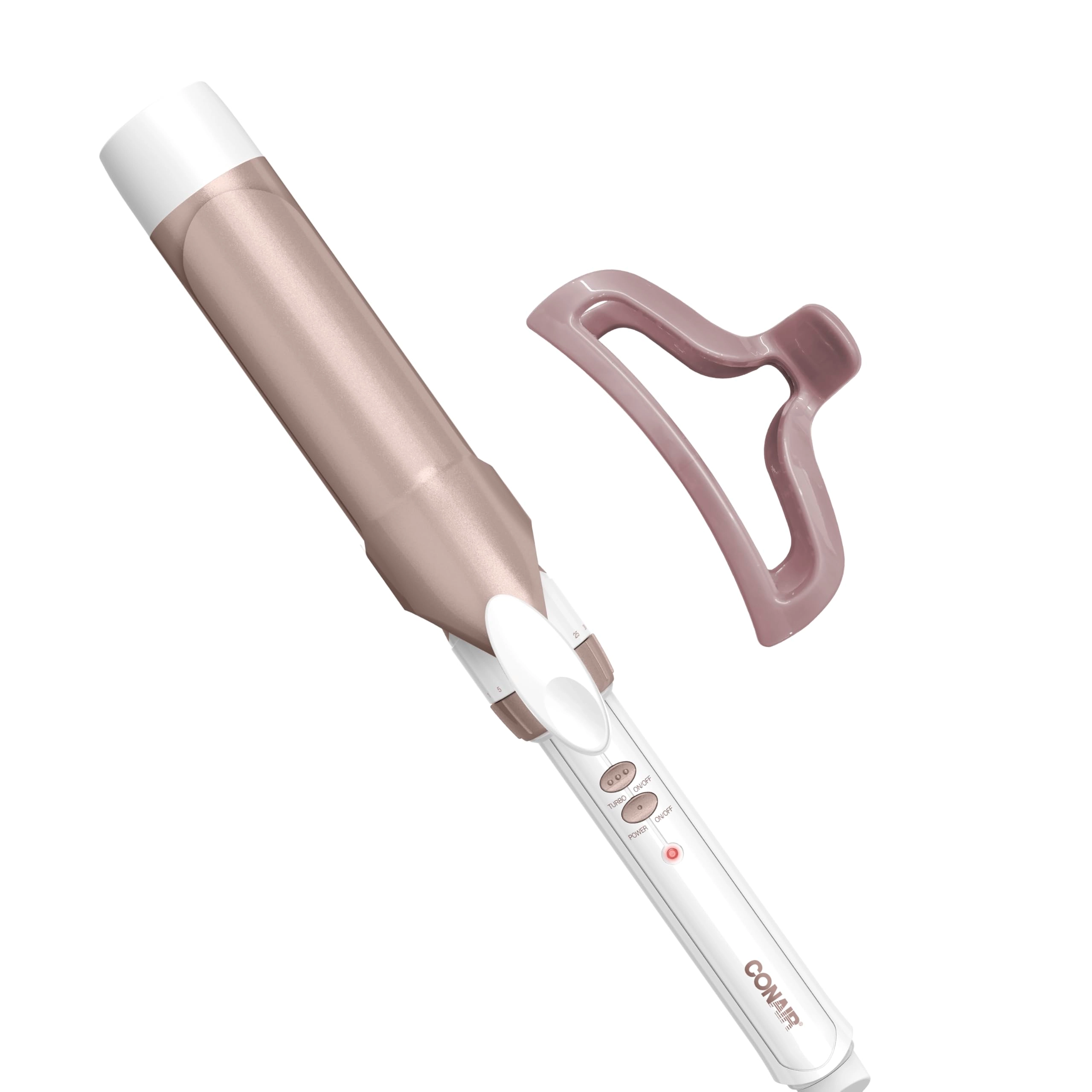 Conair Double Ceramic Curling Iron - 1 ½-Inch Claw Clip