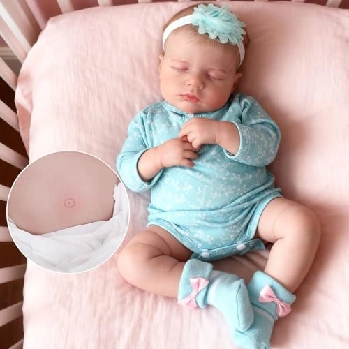 Reborn Baby Doll - 20 Inch Full Vinyl Baby Girl Ages 3+