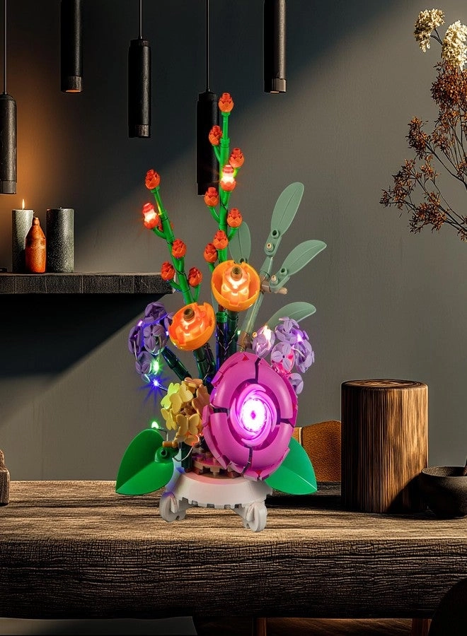 Light Kit for LEGO Mixed Flowerpot 40762 - LED Lighting Compatible