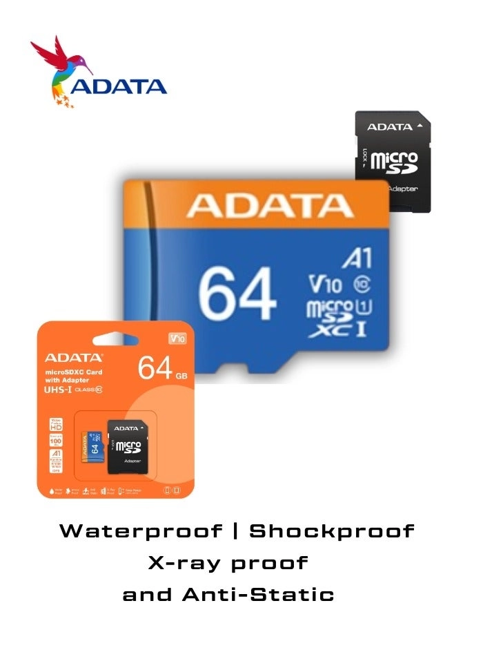ADATA Premier MicroSDXC - 64GB