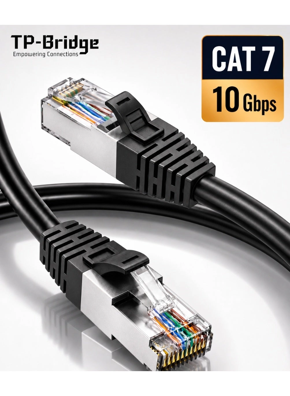 TP-BRIDGE Cat 7 Ethernet Cable - 1.5 m