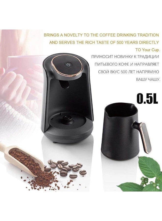 Automatic Turkish Coffee Maker - 5 Cups Cordless