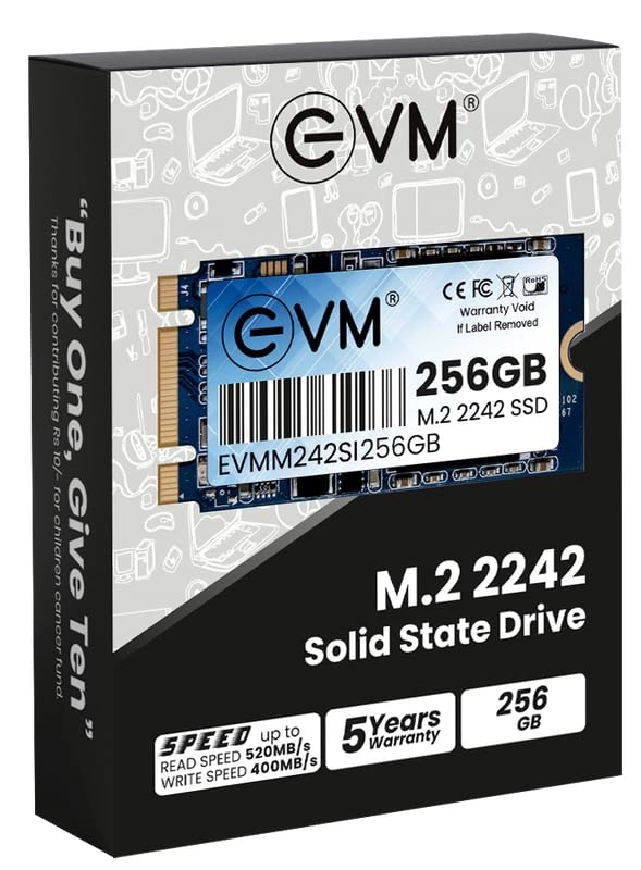 M.2 2242 SSD - 256GB