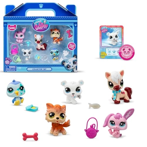 Littlest Pet Shop Winter Besties Collector Set - Ages 4+ 5