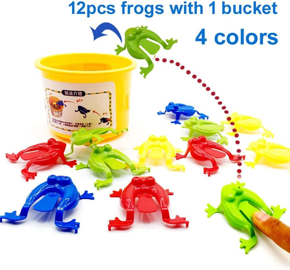 Jumping Frog - 3, 4, 5, 6, 7, 8 Years Old 12 pieces