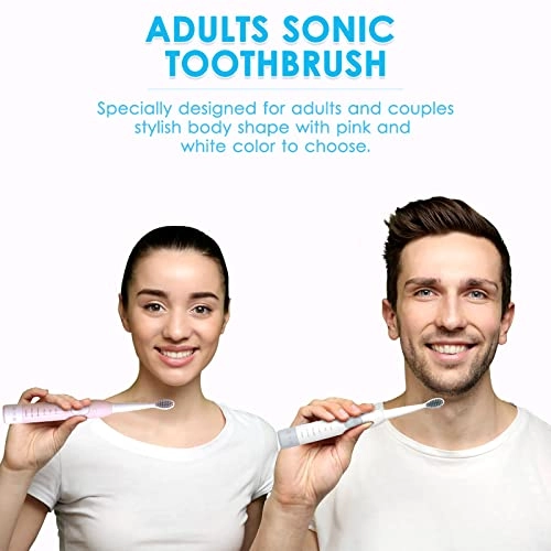 Dinosaur Electric Toothbrush - Kids Sonic Rechargeable 4 Brush Heads