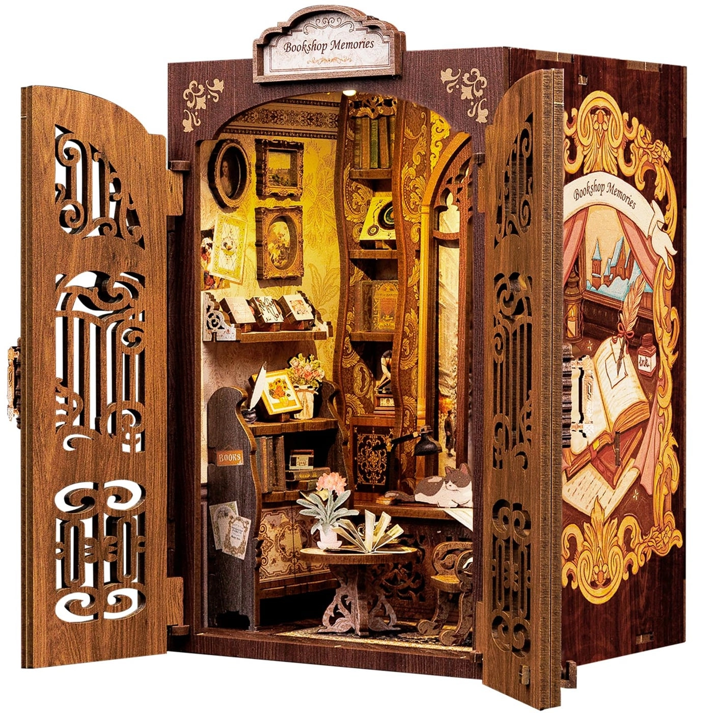 Book Nook Kit - DIY Miniature House