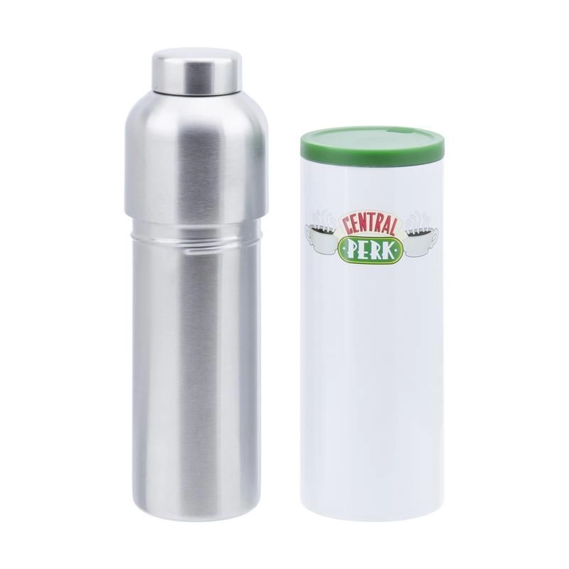 Central Perk Water Bottle - 640 ml + Central Perk Coffee Cup - 400 ml