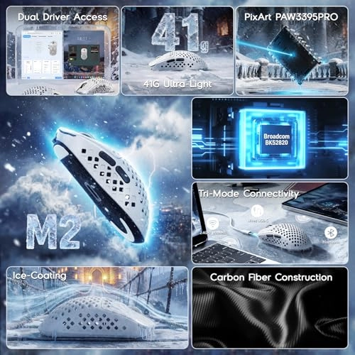 MAMBASNAKE M2 - 2.4Ghz Wireless/Bluetooth/Wired