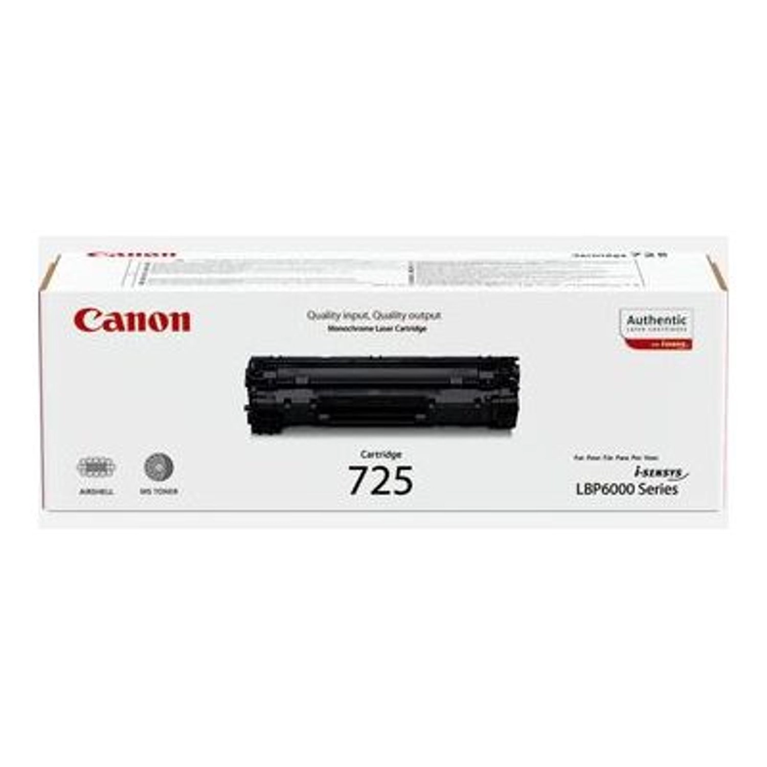 Canon 725 - Approx. 1,600 Pages Black