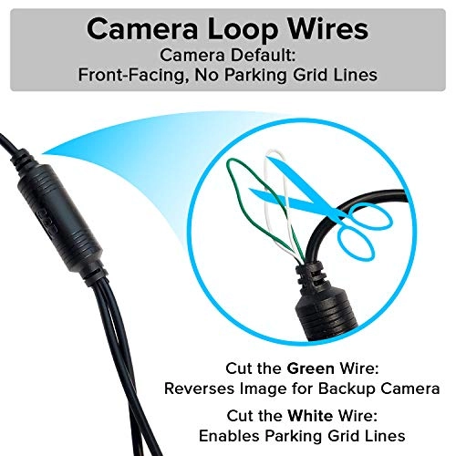 Rear View Mirror - 4.3" LCD + Backup Camera - 170°