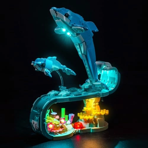 31385 Sea Animals Beautiful Dolphins - Light kit LED