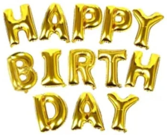 Happy Birthday Letter Balloon - Birthday