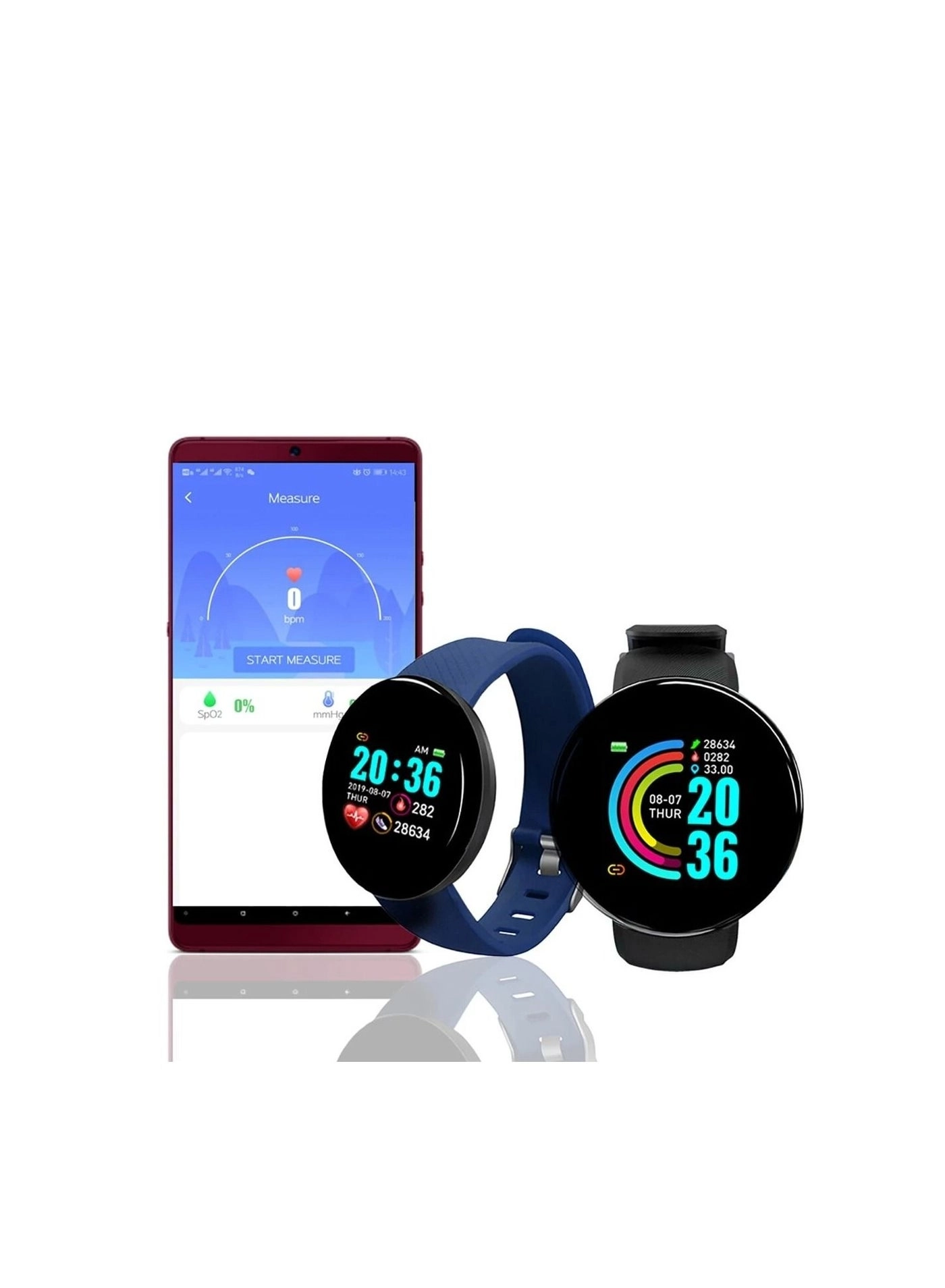 Smart Watch - Blood Pressure Heart Rate