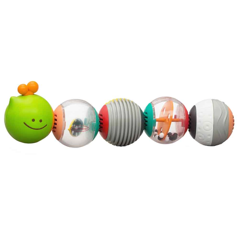 Infantino Caterpillar Activity Balls - Suitable for 6 months and above