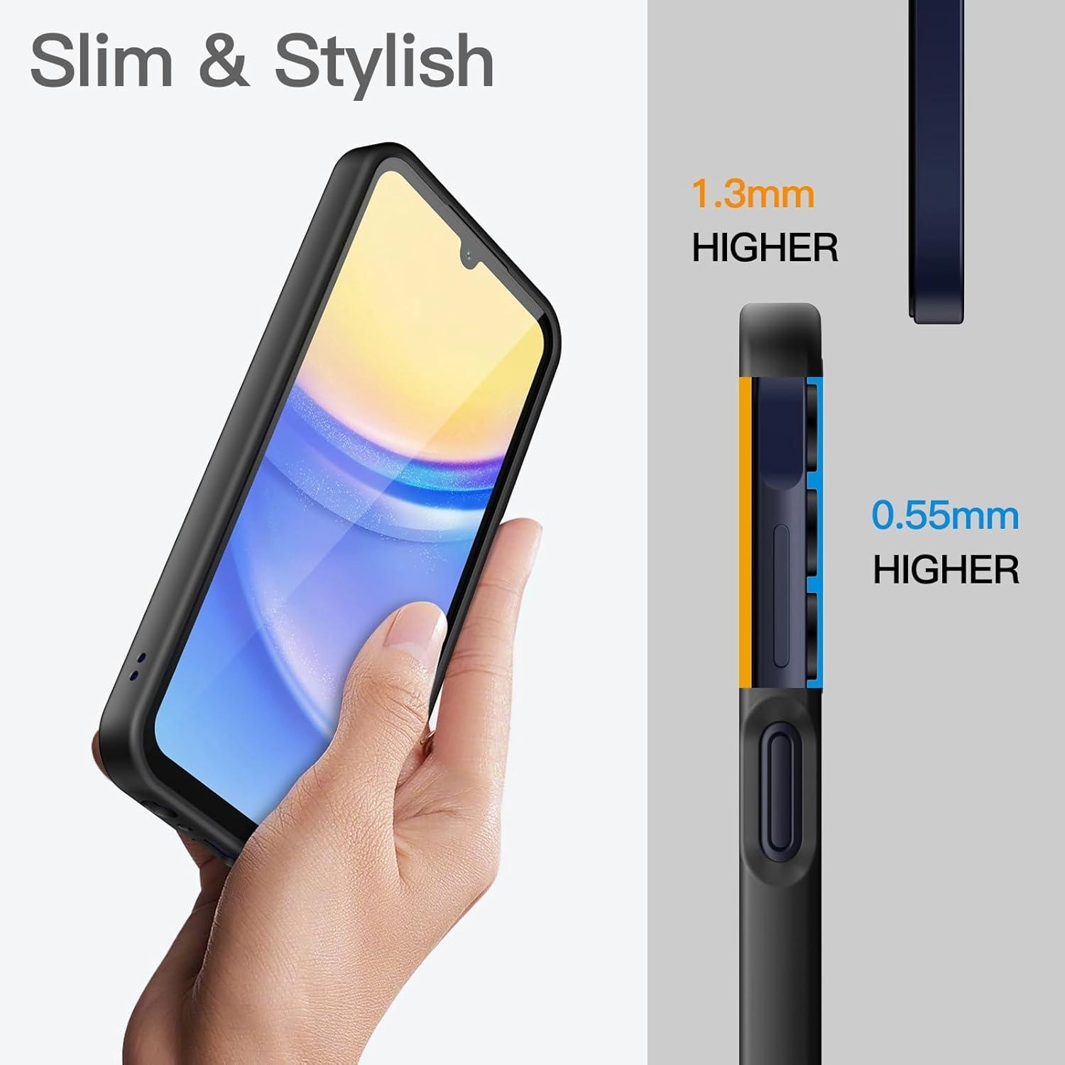 TR-CC7906 Back Case for Samsung Galaxy A15