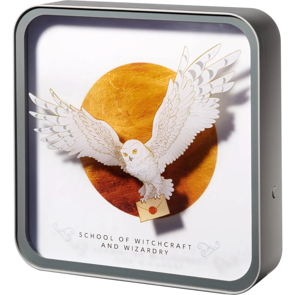 Numskull Designs Harry Potter Acrylic Lamp Hedwig - Perspex Micro-USB
