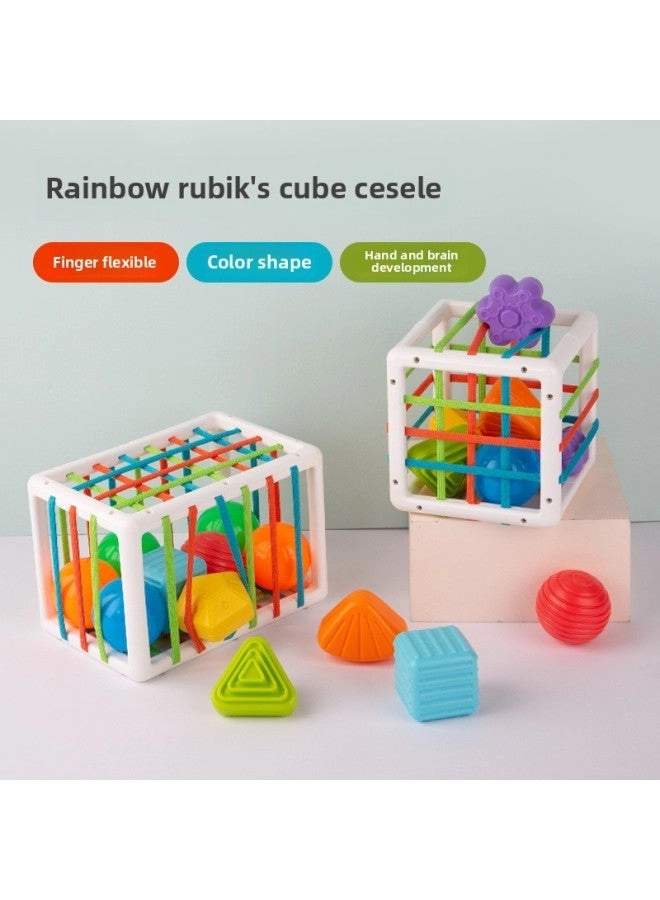 Rainbow Sesele - Building Block Box