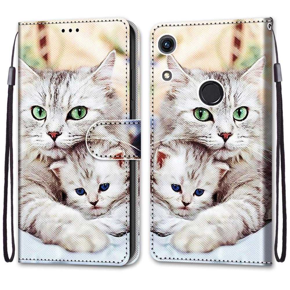 Case Leather Wallet Flip for Huawei Y6 2019 - PU Leather + Tpu