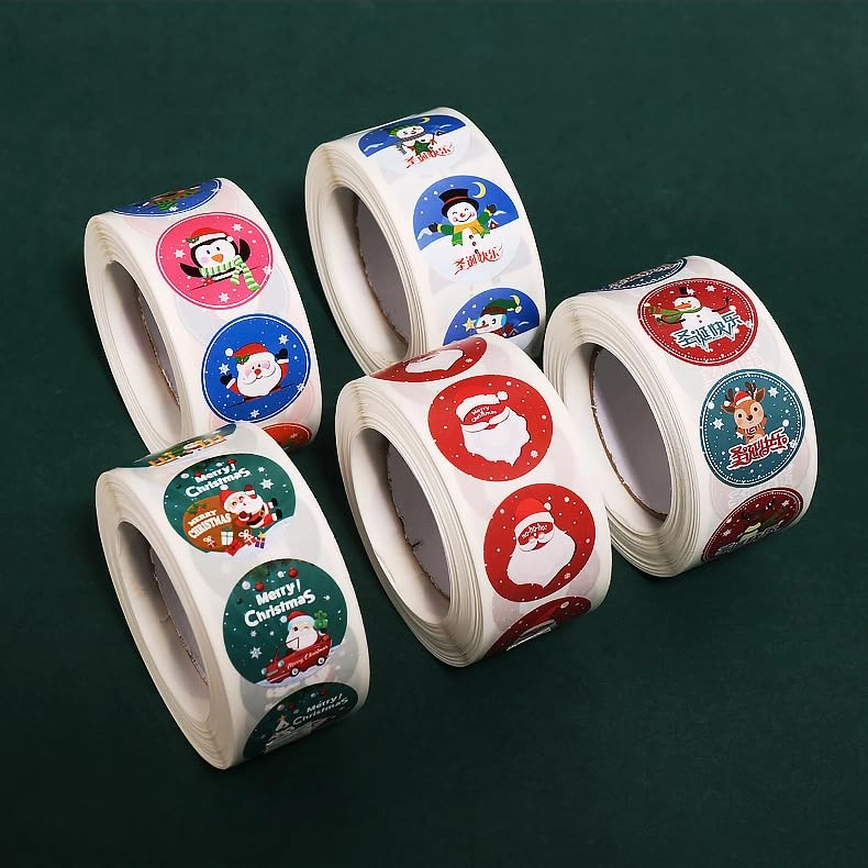 Christmas Stickers - 500pcs