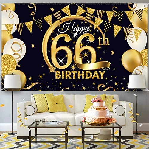 66th Birthday Party Decoration