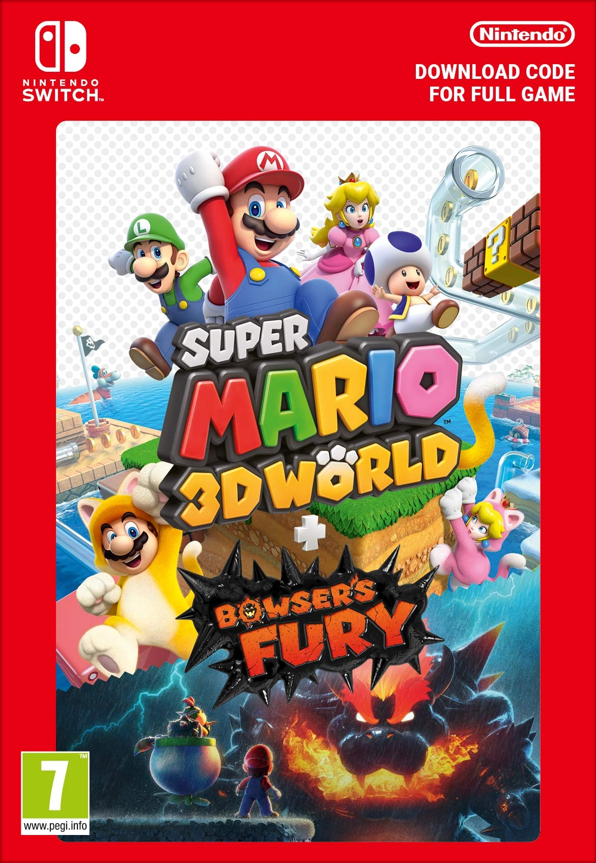 Super Mario 3D World and Bowser Fury - Nintendo Switch