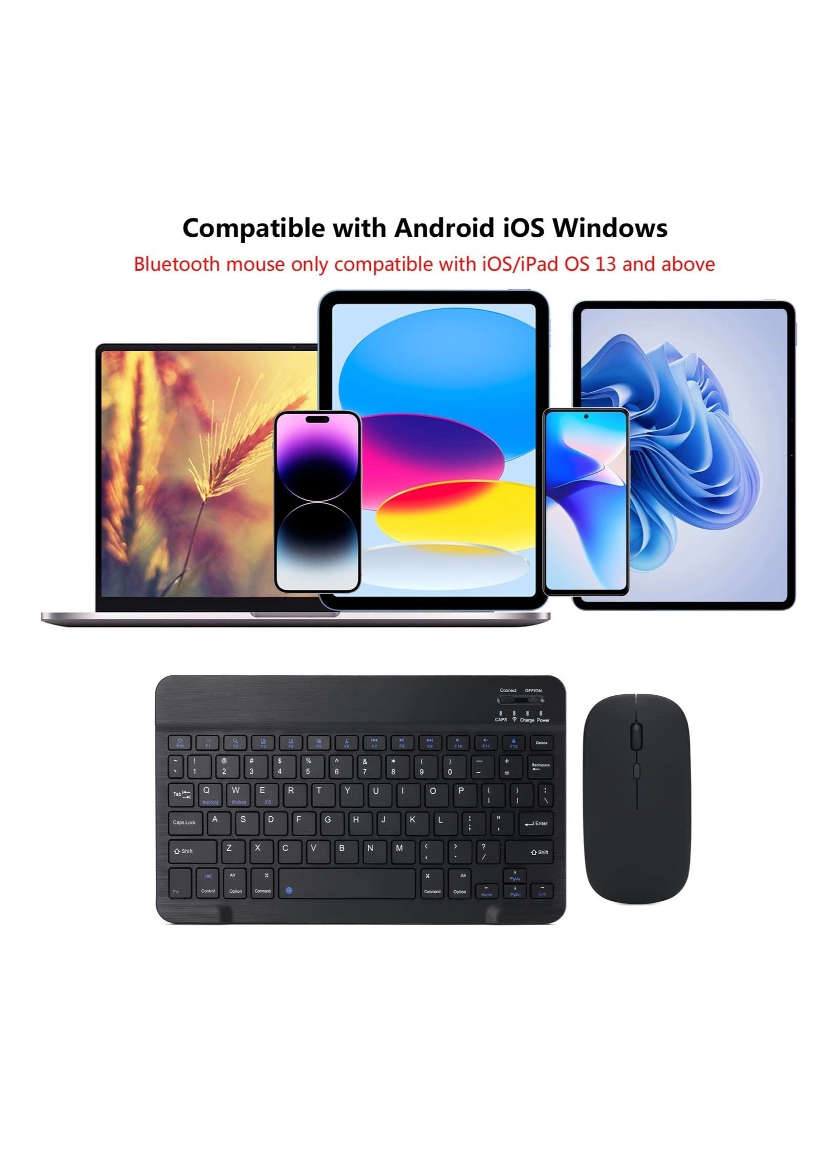 Keyboard and Mouse Combo - US Wireless