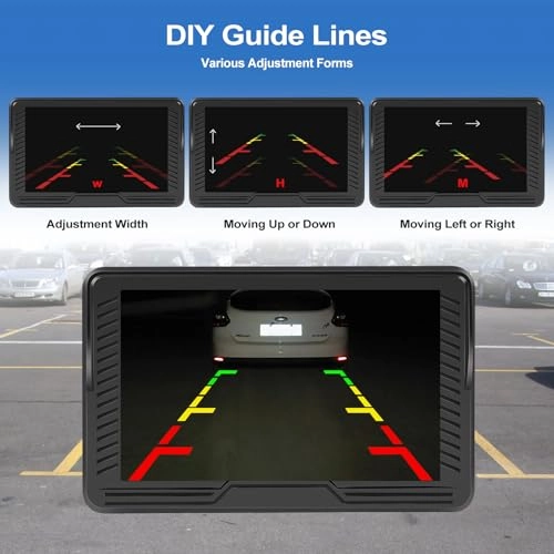 Wireless Rear View Camera Kit - Night Vision Wireless 1080P