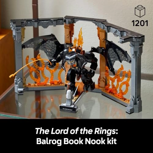 The Lord of the Rings: Balrog Book Nook (10367) - Icons