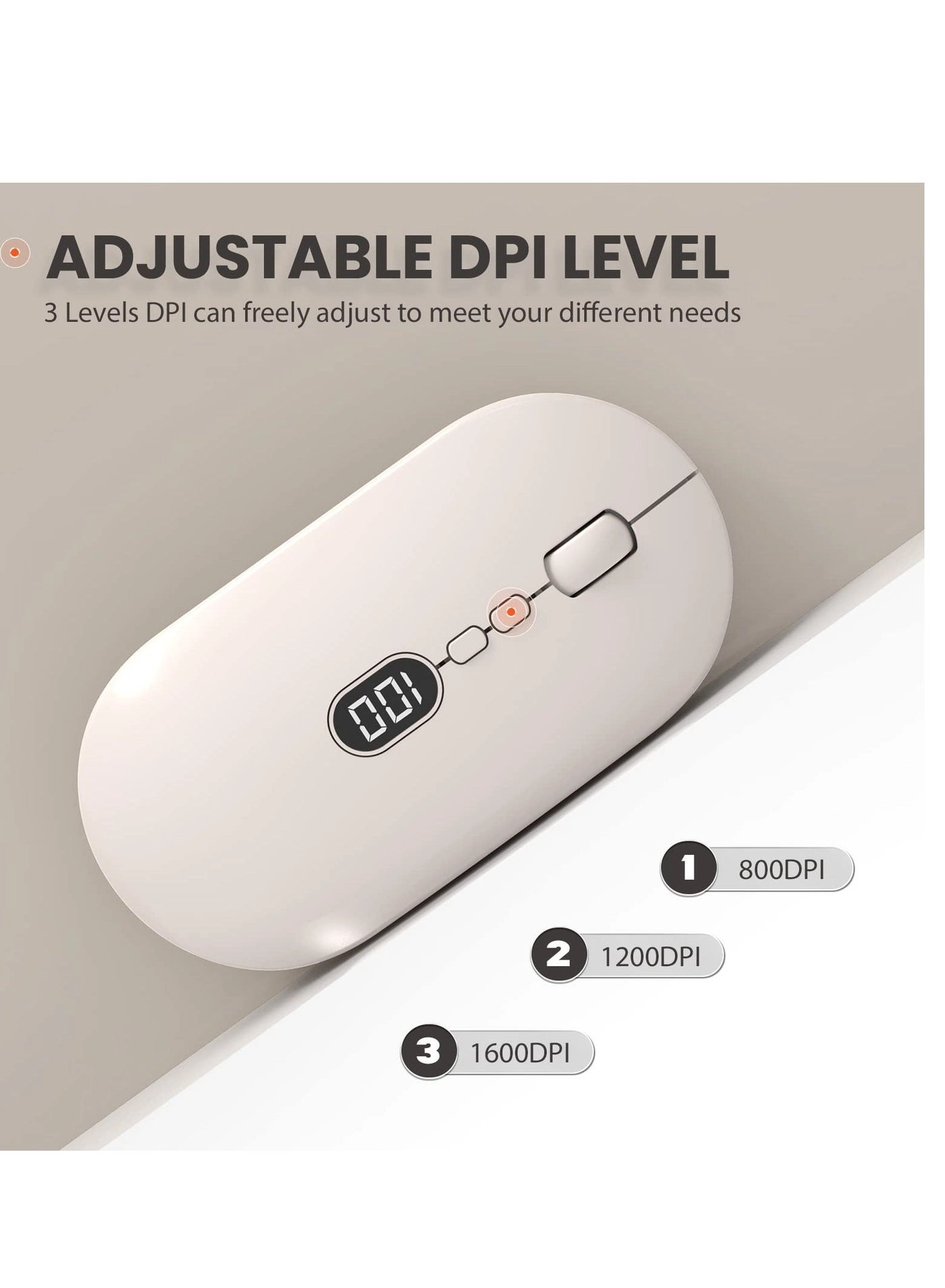 Lightweight Wireless Mouse - Wireless