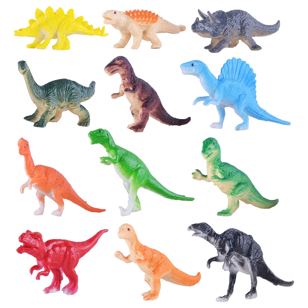 Power Joy Dinosaur Collectable Toys - (ALGT-2074A) 6 pcs
