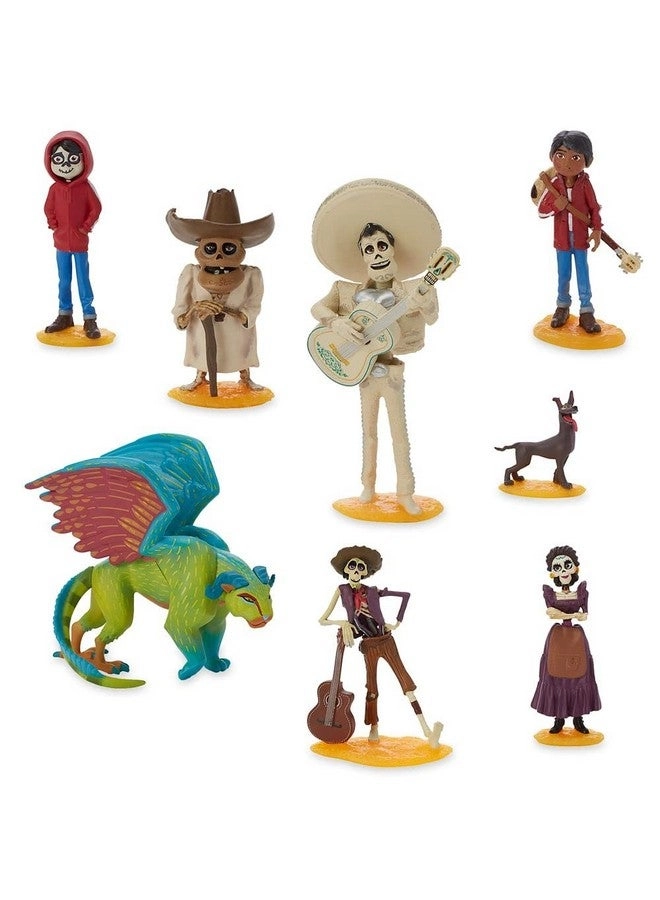 Disney Store Coco Deluxe Figure Play Set - 10 pcs