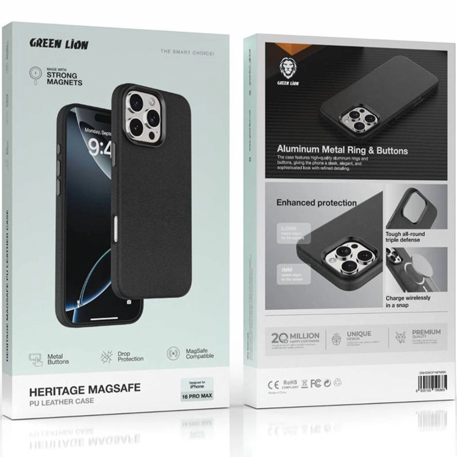 Heritage MagSafe Case - Leather for iPhone 16 Pro Max