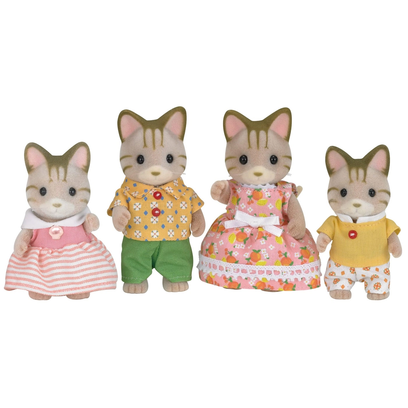 Sandy Cat Family - Sandra Simon Sabrina Shane 4pcs