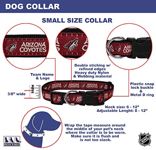 Arizona Coyotes Collar - Small Dogs & Cats
