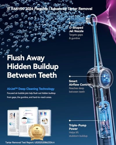 AirJet X5 - 60-Day Battery 3 Pro Brush Heads
