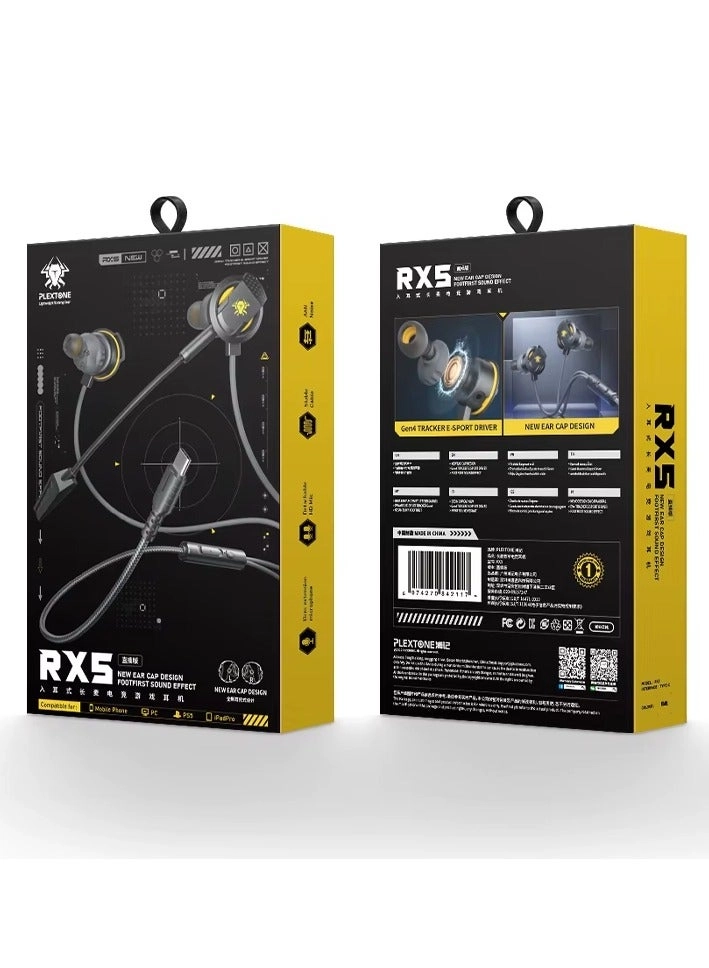 RX5 Wired Headphone